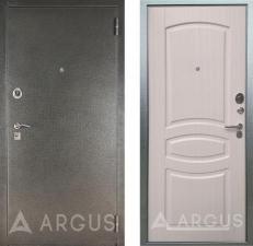 Дверь входная металлическая модель: Аргус Люкс ДА-61 Ясень белый