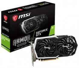 Видеокарта MSI GeForce GTX 1660 Ti 1770MHz PCI-E 3.0 6144MB 12000MHz 192 bit 3xDisplayPort HDMI HDCP ARMOR