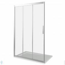 Дверь душевая GOOD DOOR BAS ORION WTW-100-C-CH (100х185) раздвижная, стекло прозрачное 5мм