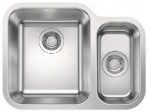 Врезная кухонная мойка Blanco Supra 340/180-U 525216 60.5х45см нержавеющая сталь