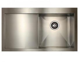 Интегрированная кухонная мойка Seaman ECO Marino SMV-Z-780L.B 78х50см нержавеющая сталь
