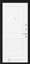 Входная дверь CLASSIC шагрень черная внутренняя панель:11 Белый софт