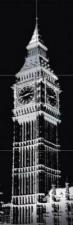 Декор настенный Maciej ZIEN London D-6-elementowy Big Ben 1 598x1798 мм (Керамическая плитка для ванной)