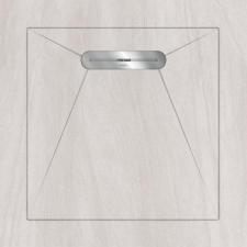 Душевые поддоны Aquanit Arstone White Envelope Linear Massive 90x90