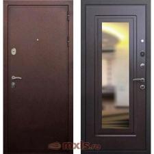 Дверь стальная REX 5А зерк (медь/венге)