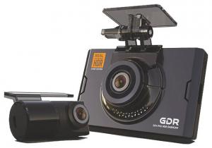Видеорегистратор Gnet GDR + GPS, 2 камеры, GPS