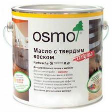 Антискользящее масло с твердым воском для пола Osmo Hartwachs-Ol Anti-Rutsch 3089 бесцветное Шелковисто-матовое R11 2,5 л