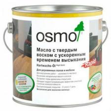 Быстросохнущее масло с твердым воском Osmo Polix Hartwachs-Ol Rapid 3232 бесцветное Шелковисто-матовое 2,5 л