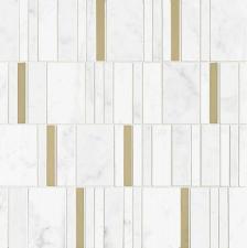 Мозаика Marazzi Italy (Марацци Италия) M8HA Allmarble Wall Altissimo Mosaico Barcode Lux 40х40 Мозаика керамическая 40х40 Allmarble р075516