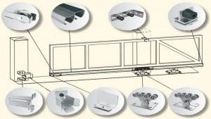 Комплект для ворот массой до 500 кг