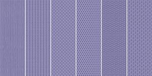 Плитка керамогранит Unica Vibration Vibration Purple (6 patterns) ( м2)