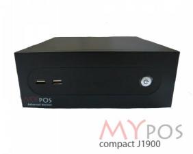POS-компьютер myPOS compact J1900, RAM 4Gb, SSD 120 GB, 6 USB, 6 COM, без ОС