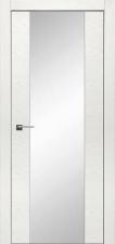 Дверь Фрамир MODERN шпон PO LOFT 10 Цвет:Ясень белоснежный/ Дуб белоснежный Остекление:AGS в цвете по системе RAL