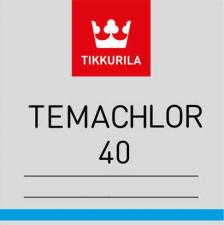 Tikkurila Temachlor 40 / Тиккурила Темахлор 40 полуглянцевая краска хлоркаучуковая однокомпонентная, 18