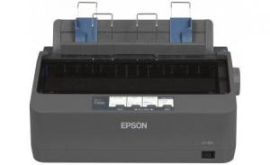 Принтер матричный EPSON LX-350 USB, LPT,COM (C11CC24031)