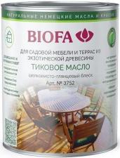 Тиковое Масло Biofa 3752 10л Шелковисто-Глянцевый Блеск / Биофа 3752