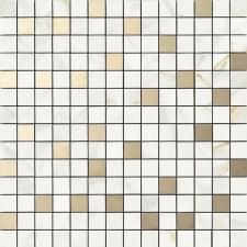 Плитка Ragno Мозаика R4ZU Bistrot Mosaico Calacatta Michelangelo 40*40