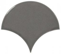 Настенная плитка Керамическая плитка для стен EQUIPE SCALE Fan Dark Grey 10,6x12 (м2)