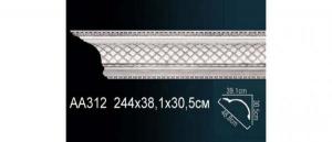 Потолочный плинтус из полиуретана AA312 Perfect - Декоративная лепнина