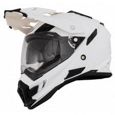 Шлем кроссовый Sierra Adventure PLAIN белый размер S