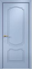 Межкомнатная дверь Оникс Венеция фрезерованное (Эмаль голубая по МДФ) глухая