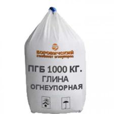 БКО (Боровичи) Глина огнеупорная ПГБ, 1000 кг