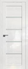 Дверь Профиль дорс 2.09 STP (Pine White glossy) стекло матовое