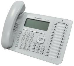 Системный телефон Panasonic KX-NT543RU, белый