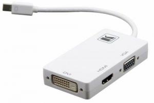Адаптер Kramer ADC-MDP/M1 99-93200003 Mini DisplayPort вилка на DVI, HDMI или VGA розетку