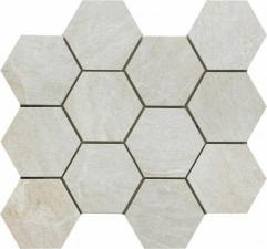 Мозаика облицовочная керамогранит Sintesi Mystone PF00008298_Mystone3034WhiteMosaicoEsagono ( м2)