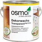 Масло для древесины Osmo (Осмо) Dekorwachs Transparent 3137 Вишня 2,5 л (на 50 кв.м в 1 слой)