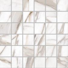 Мозаика облицовочная керамогранит Emilceramica Tele di Marmo Reloaded E0QE Mosaico Calacatta Gold Canova Lappato Lucido ( м2)