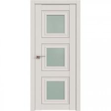 Дверь Межкомнатная деревянная, Профиль дорс 97U Дарк вайт - со стеклом