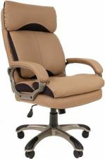 Кресло для руководителя Тайпит Chairman 505 brown обивка: искусственная кожа цвет: Бежевый