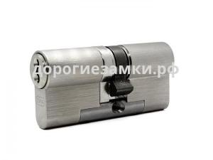 Цилиндр EVVA 3KS ключ-ключ (размер 41x41 мм) - Никель (5 ключей)