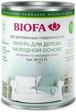 Для внутренних работ Biofa Германия BIOFA 5175 Лазурь для дерева на водной основе, Ироко (10л)