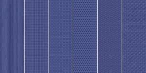 Плитка керамогранит Unica Vibration Vibration Dark Blue (6 patterns) ( м2)