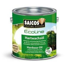 Экологичное масло с твердым воском Saicos Ecoline Hartwachsol для дерева