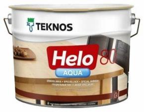 Лак TEKNOS Helo Aqua 80 (9 л) полиуретановый
