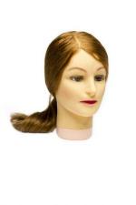 Голова-манекен учебная quot;Блондинкаquot;, для парикмахеров, натуральные волосы 50-60 см