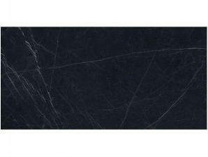 Керамогранит Ariostea (Ариоста) Nero Marquina lucidato Shiny 6mm 150х75 75х150 Ultra Marmi F8112