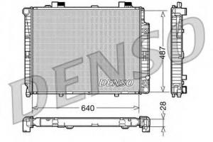 Радиатор Denso DRM17088