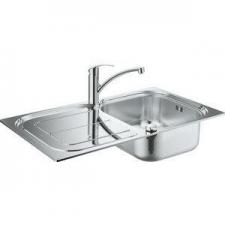 Комплект кухонной мойки Grohe K300 Sink Bundle 45-S со смесителем Eurosmart (31565SD0)