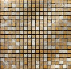 Мозаика облицовочная из натурального камня Petra Antiqua Luxury Stark1_Mosaico1.5*1.5 ( шт)
