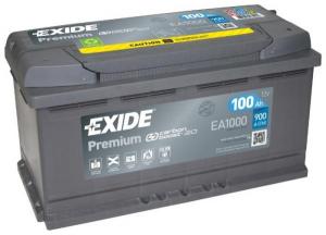 Автомобильный аккумулятор Exide Premium EА1000