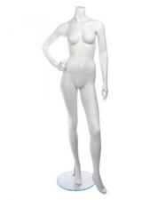 Манекен женский без головы белый матовый Smart Pose 34-01M