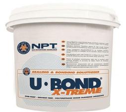 1K экстримально прочный клей на базе чистого полиуретана NPT U-Bond X-treme 15 кг