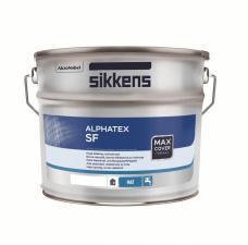 Краска SIKKENS ALPHATEX SF для стен и потолков, матовая, белая (10л)