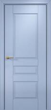 Межкомнатная дверь Оникс Версаль фрезерованное (Эмаль голубая по МДФ) глухая, фреза 3