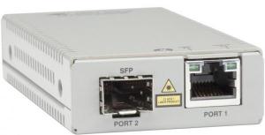 Медиаконвертер Allied Telesis AT-MMC2000/SP-960 TAA (Federal) 10/100/1000T to 100/1000X/SFP Media Rate Converter, Multi-region PSU